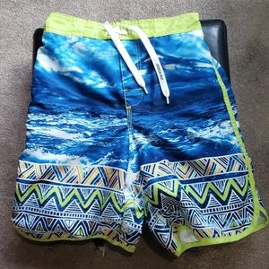 Joe Boxer Boys swim trunks blue Medium